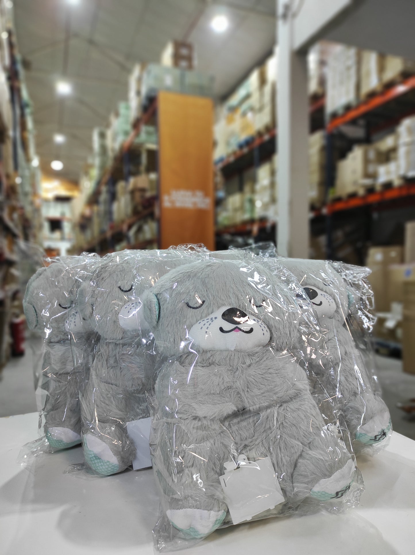 Peluche relajante para bebé que simula respiracion ( nutria gris ) - additional image 8